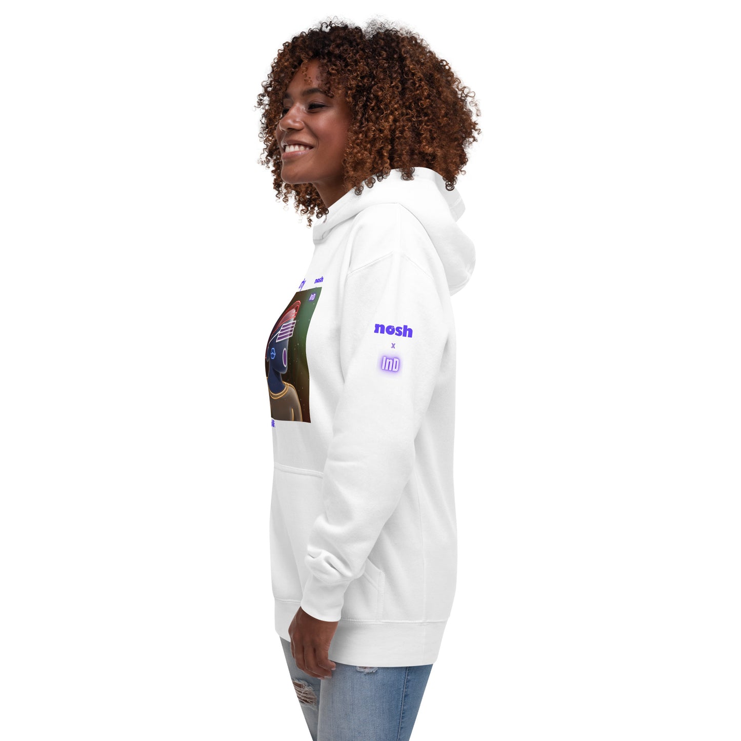 Unisex Premium Cotton Hoodie - let's party #LumensNFT #6488