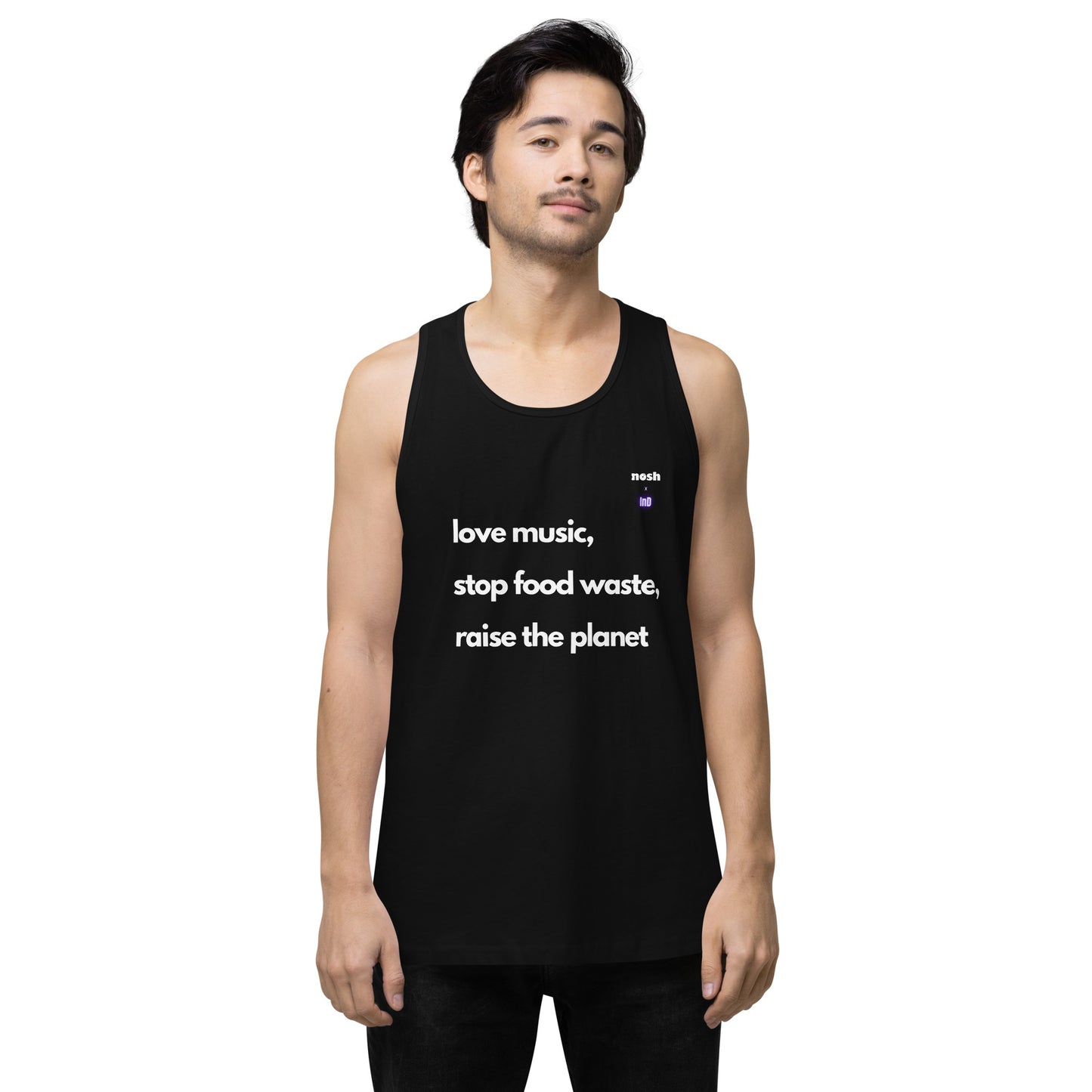 Men’s premium tank top - save food waste