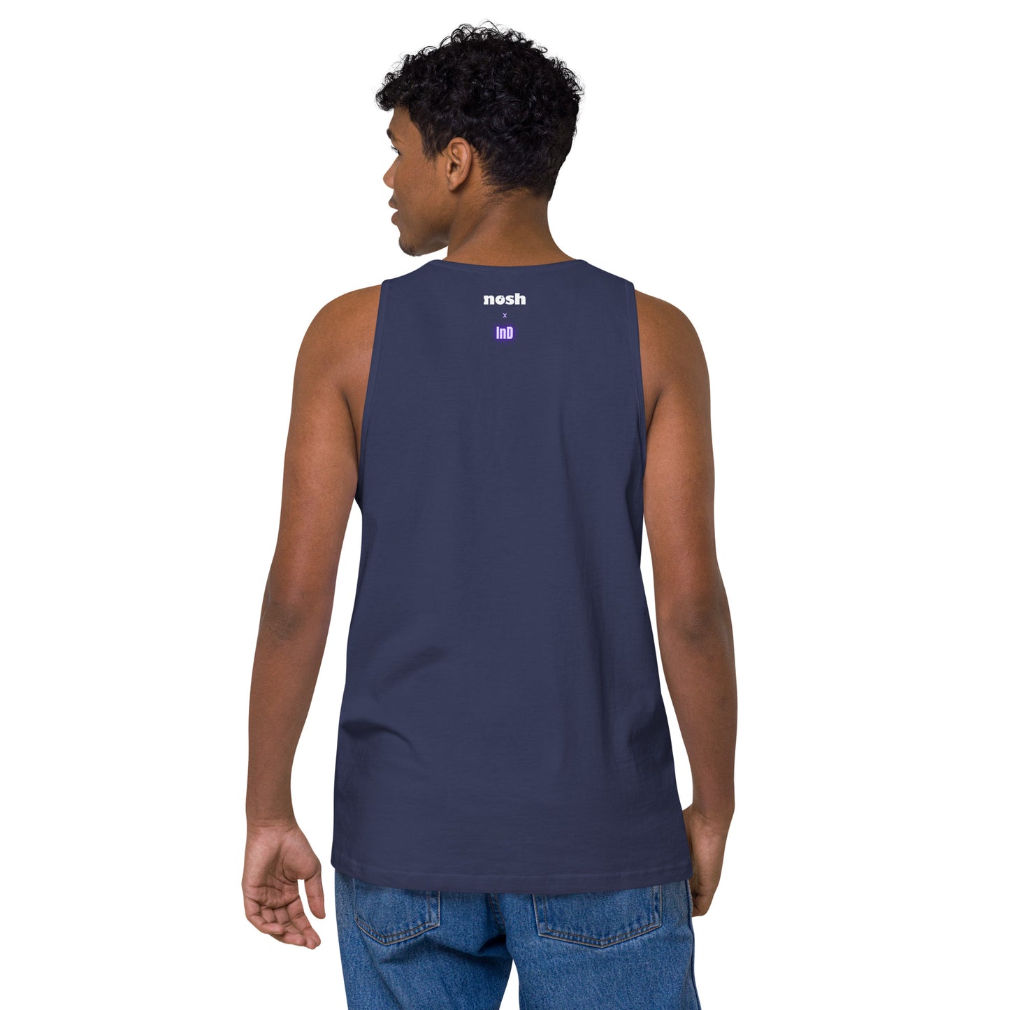 Men’s premium tank top - save food waste