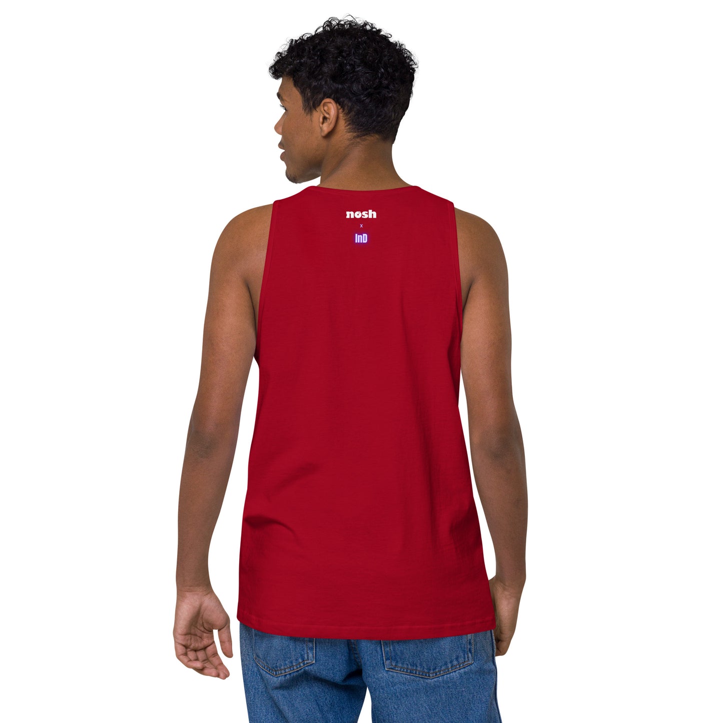 Men’s premium tank top - save food waste