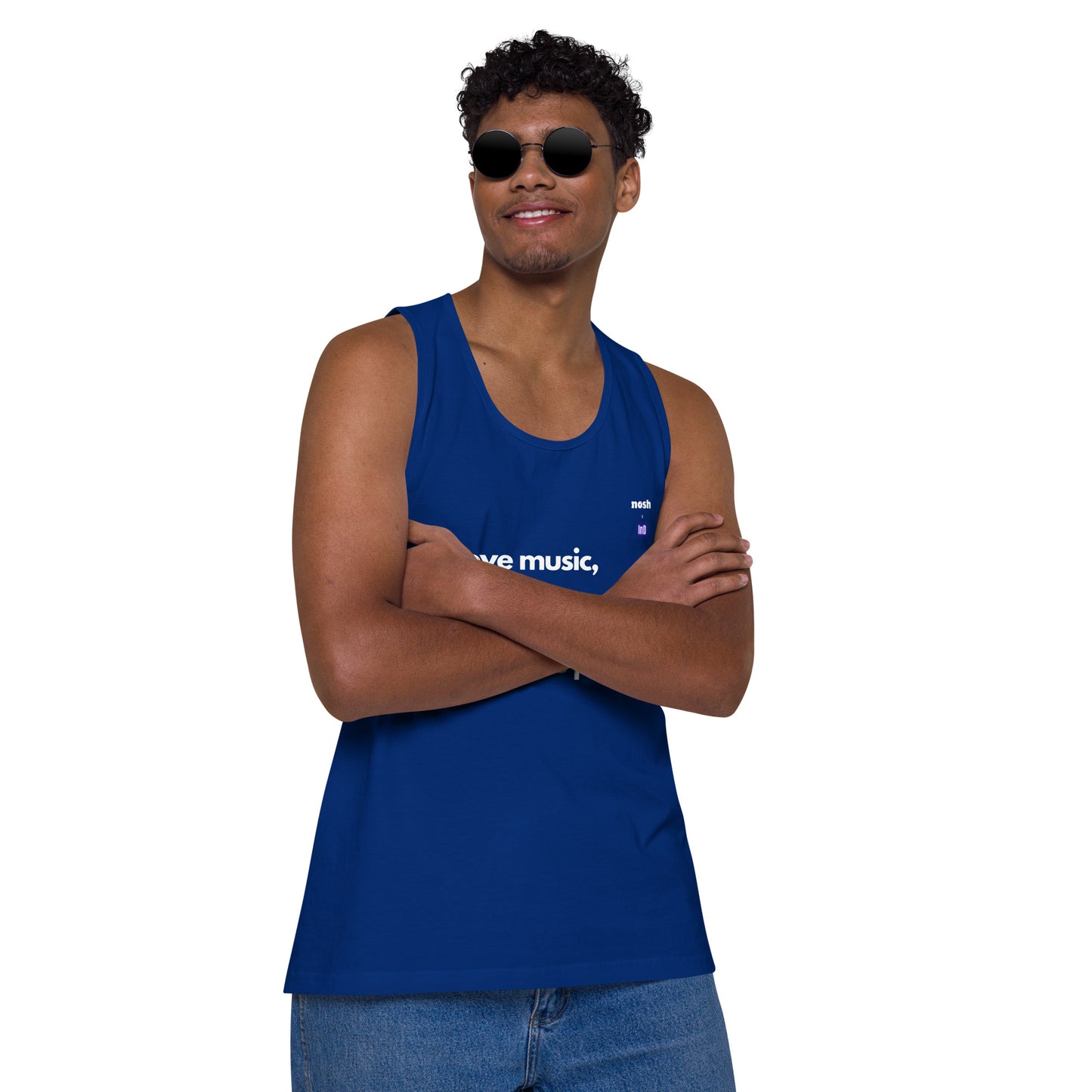 Men’s premium tank top - save food waste
