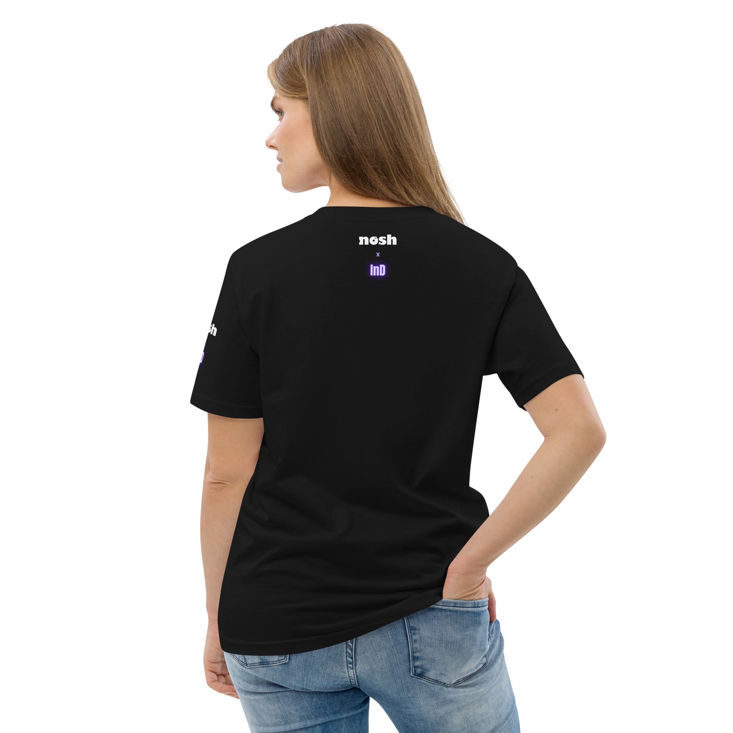 Unisex organic cotton t-shirt - don't be a dick #129