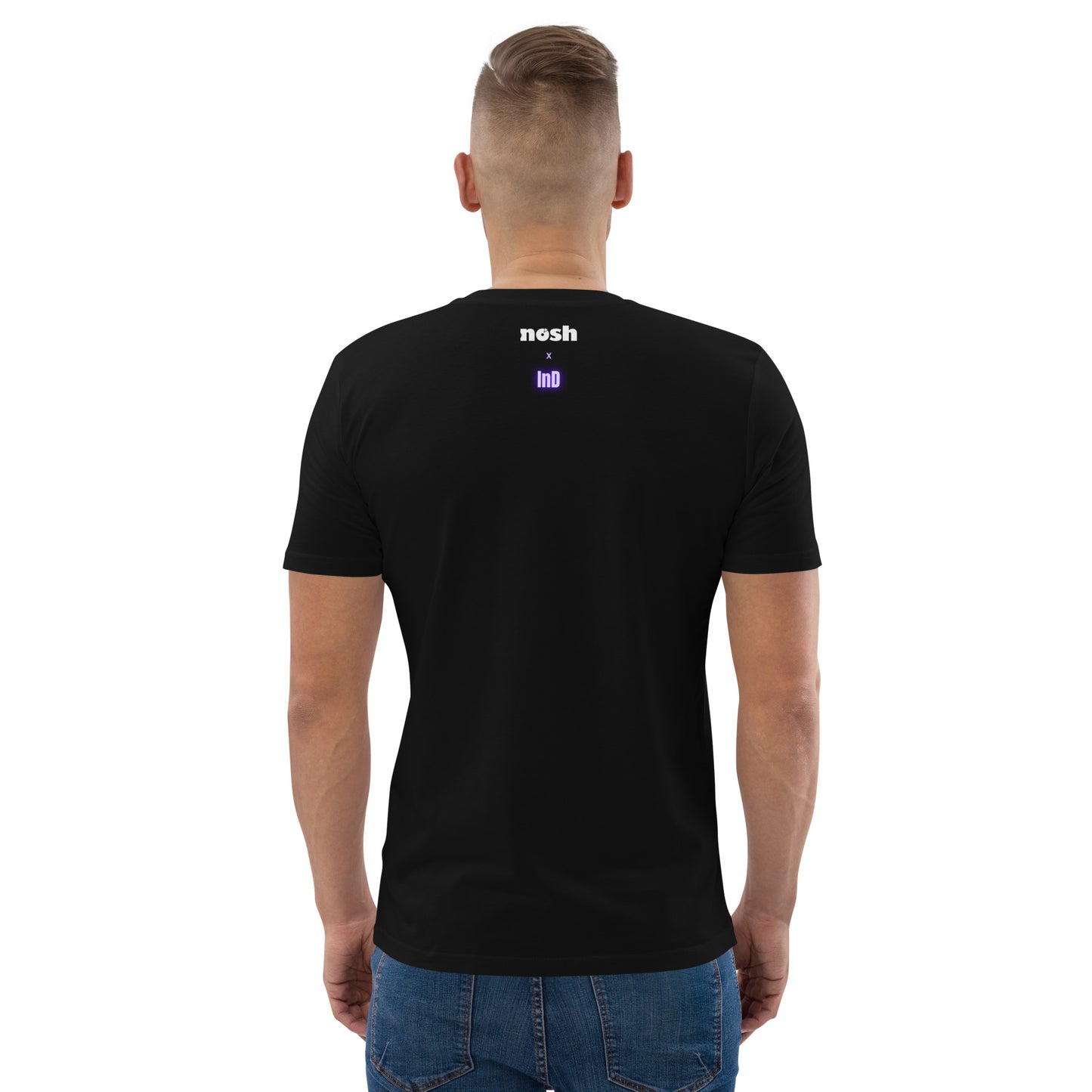 Unisex organic cotton t-shirt - don't be a dick #129