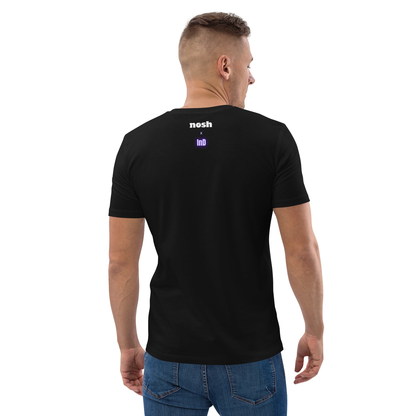 Unisex organic cotton t-shirt - don't be a dick #129