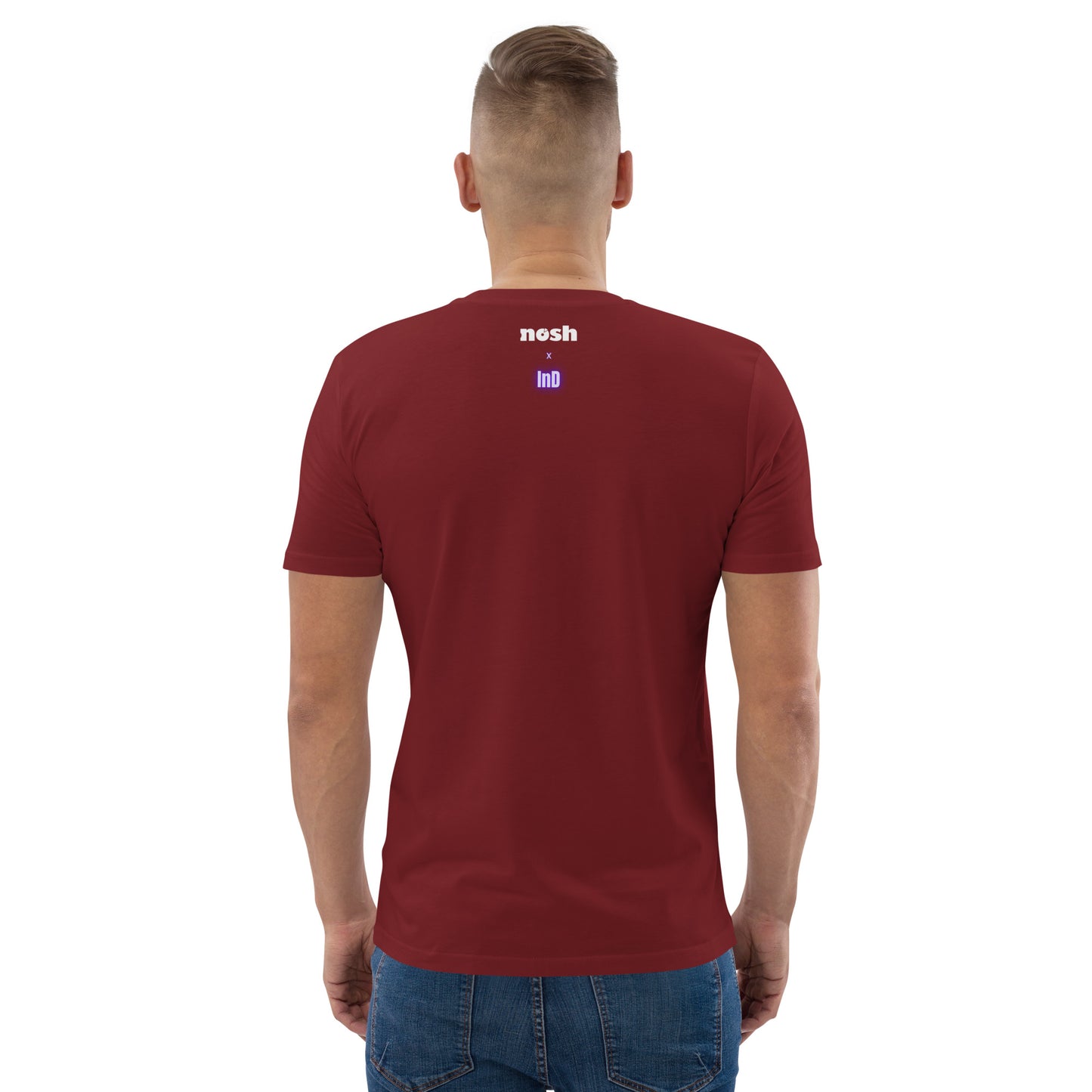 Unisex organic cotton t-shirt - don't be a dick #129