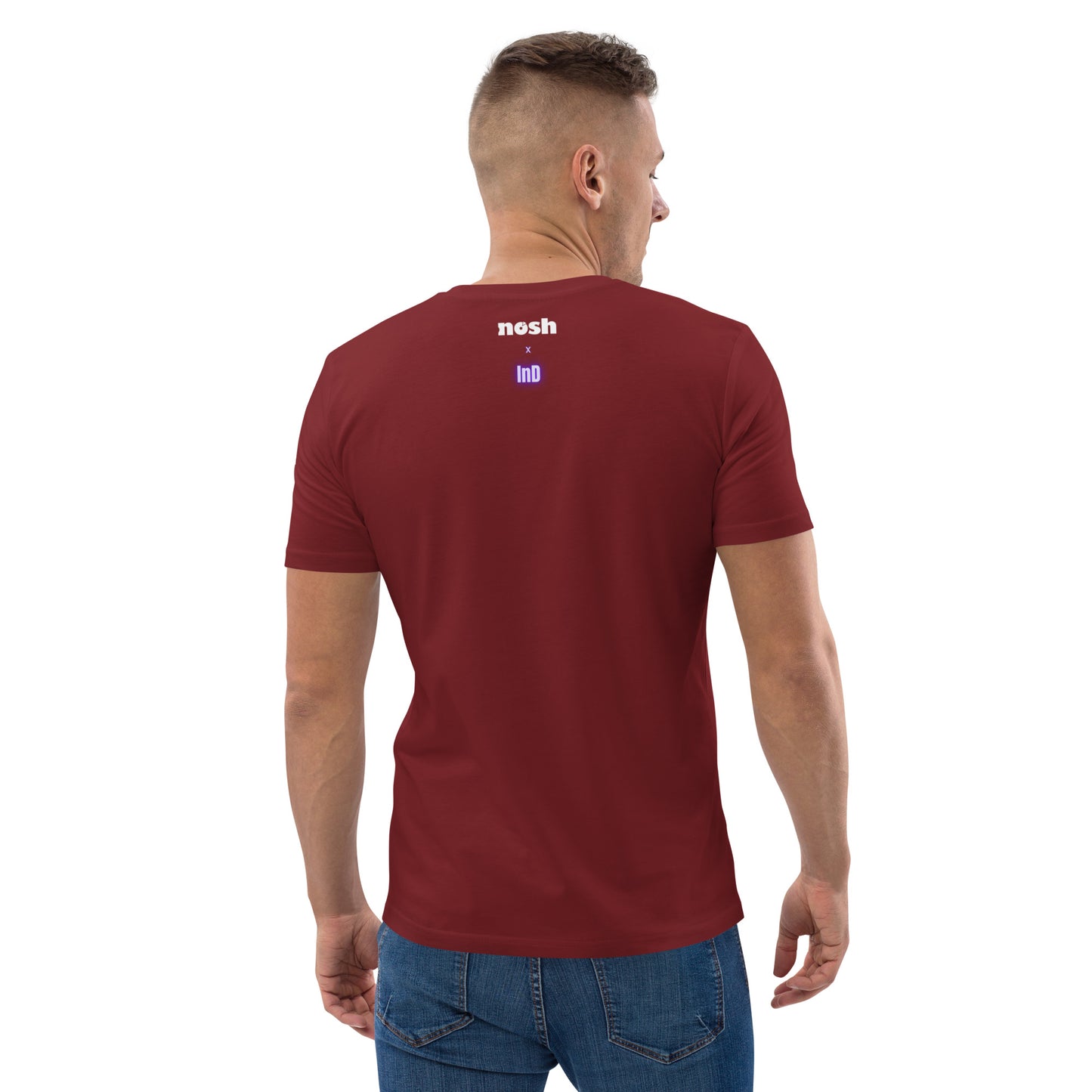 Unisex organic cotton t-shirt - don't be a dick #129