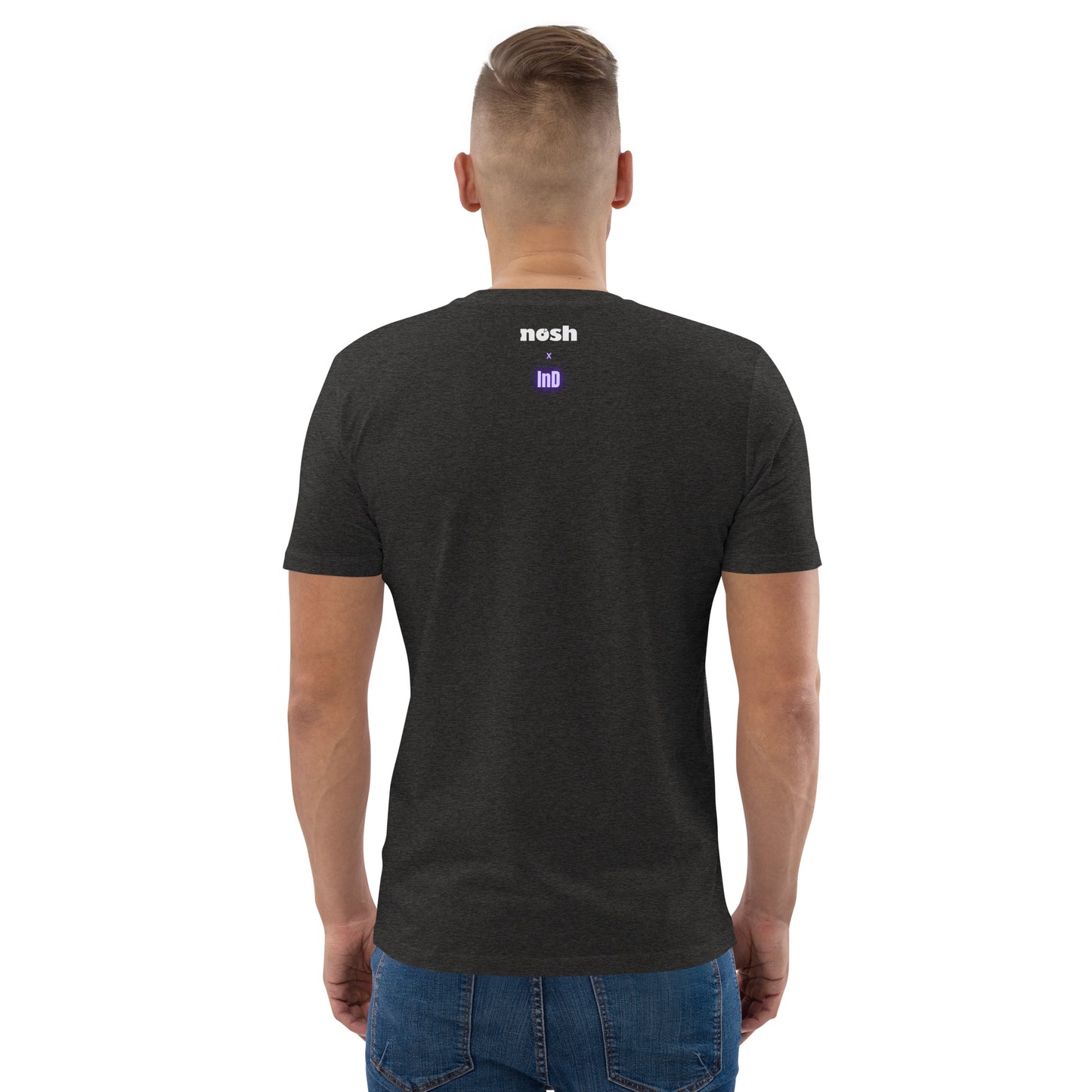 Unisex organic cotton t-shirt - don't be a dick #129