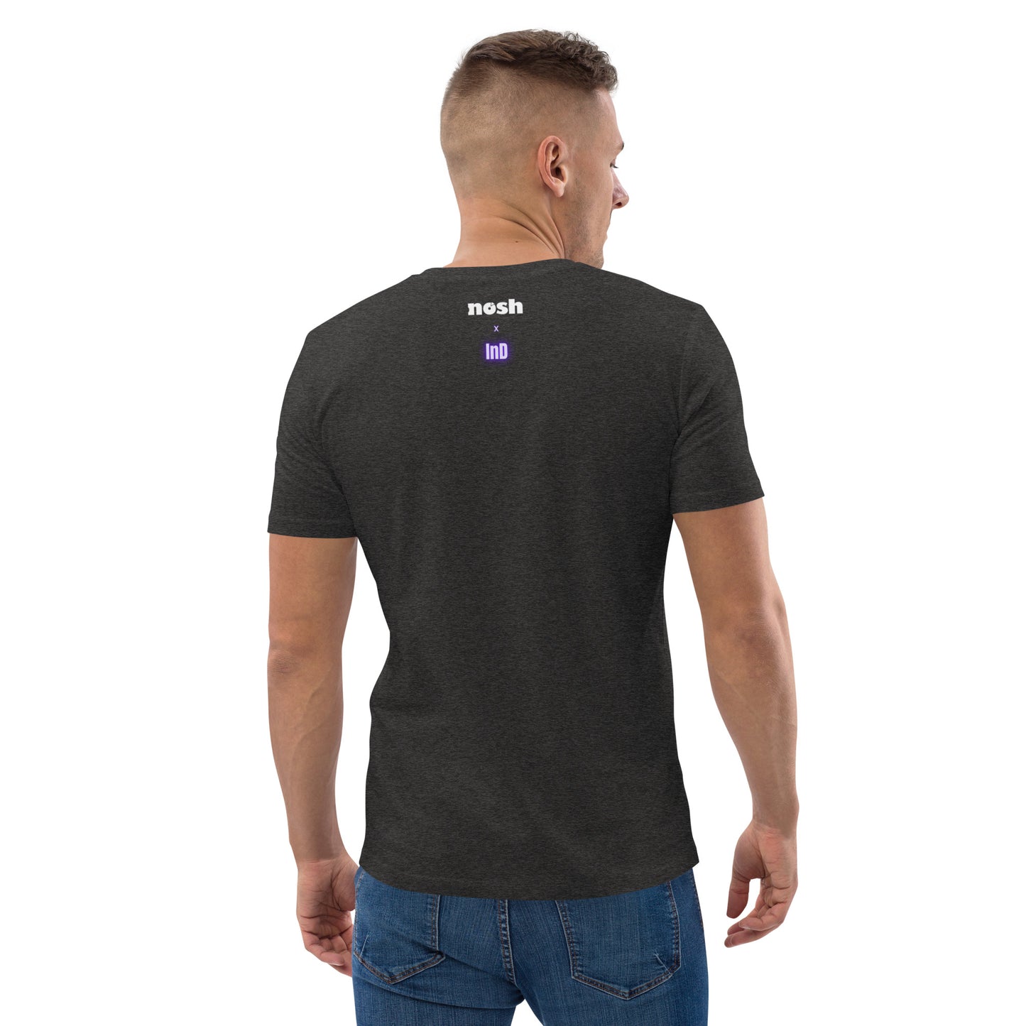 Unisex organic cotton t-shirt - don't be a dick #129
