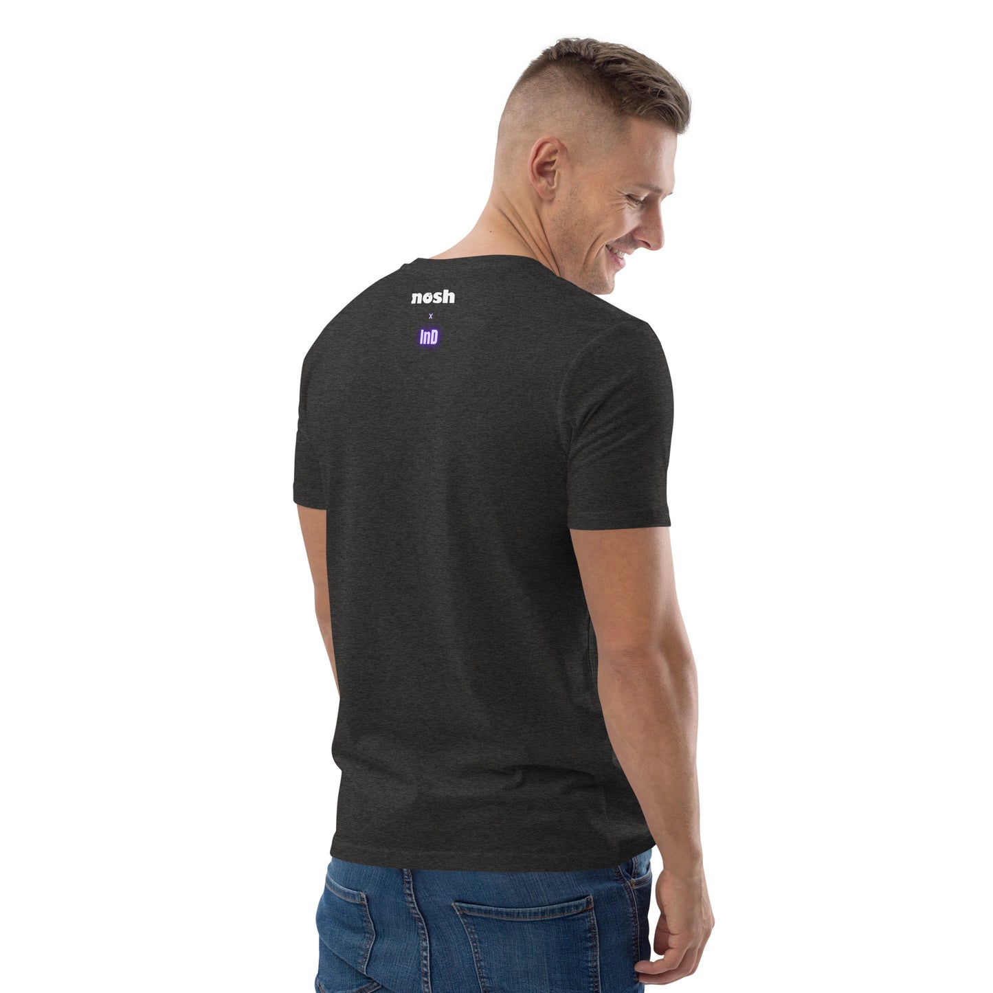 Unisex organic cotton t-shirt - don't be a dick #129
