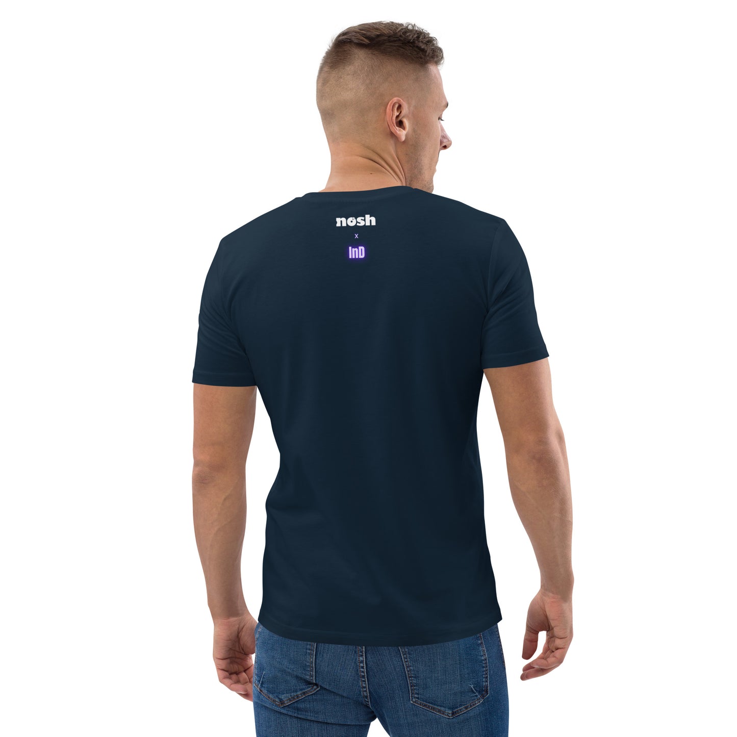 Unisex organic cotton t-shirt - don't be a dick #129