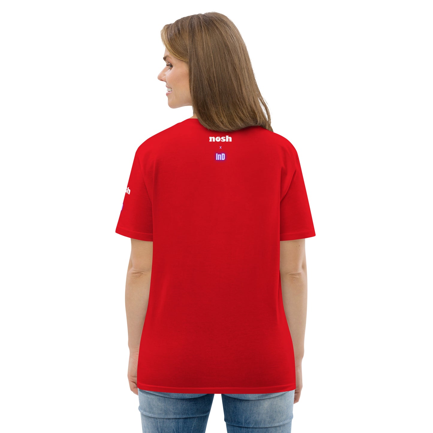 Unisex organic cotton t-shirt - don't be a dick #129